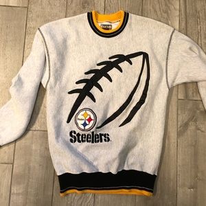 Vintage Pittsburgh Steelers Crewneck Sweatshirt Size Medium